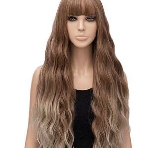 New! Netgo Wig Brown Ombre Blonde
